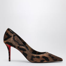  Christian Louboutin Miss Z pony skin pumps with leopard print
