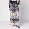 ZIMMERMANN Cream Rhiannon trousers with fantasy print