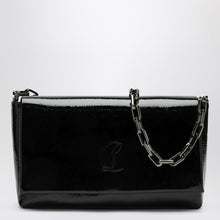 Christian Louboutin Loubi54 black patent leather clutch bag