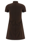 Courreges Interlock Tracksuit Mini Dress