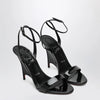 Christian Louboutin Miss Z black patent leather wedge sandals