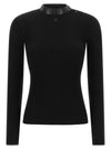 Courreges Vinyl Collar Sweater