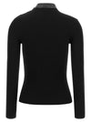 Courreges Vinyl Collar Sweater