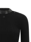 Courreges Vinyl Collar Sweater