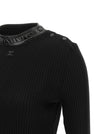 Courreges Vinyl Collar Sweater