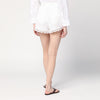 FARM Rio White linen shorts