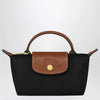 Longchamp Le Pliage Original black clutch bag