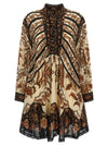 Farm Rio Majestic Garden Sand Dress