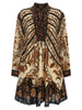 Farm Rio Majestic Garden Sand Dress