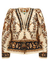 Farm Rio Majestic Garden Sand Blouse