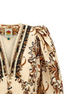 Farm Rio Majestic Garden Sand Blouse