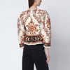 FARM Rio Sand “Majestic Garden Lace” blouse