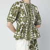 FARM Rio Palermo blouse with green print