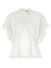 Farm Rio Openwork Detail Blouse