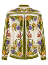 Farm Rio Sand Tropical Scarf Shirt