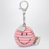 Bon Ton Toys Smiley velvet keychain pink