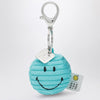 Bon Ton Toys Smiley velvet keychain light blue