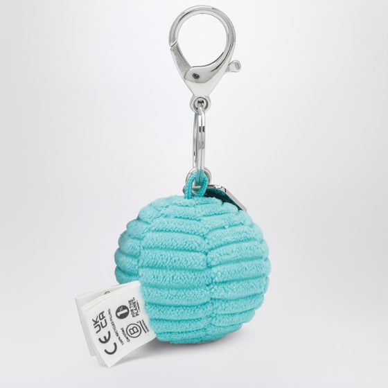 Bon Ton Toys Smiley velvet keychain light blue