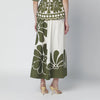 FARM Rio Palermo maxi skirt with green print