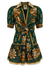 Farm Rio Ayla Green Dress