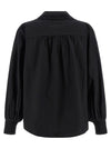 Farm Rio Black Embroidered Shirt