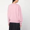 extreme cashmere Pink cashmere crew neck sweater