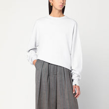  extreme cashmere Ice blue cashmere crew neck sweater