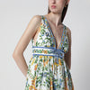 FARM Rio Emily Floral Tapestry midi dress