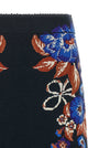 Farm Rio Bow Garden Knit Intarsia Skirt