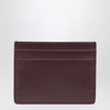 Saint Laurent Hot Wine leather credit card holder