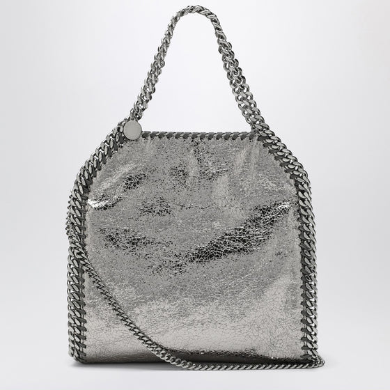 Stella McCartney Falabella mini metallic Steel Grey bag