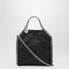 Stella McCartney Black micro Falabella Tiny tote bag