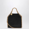 Stella McCartney Black Falabella Tote bag micro