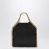 Stella McCartney Black Falabella Tote bag micro