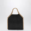 Stella McCartney Black Falabella Tote bag micro