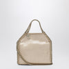 Stella McCartney Gold metallic micro Falabella tote bag