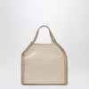 Stella McCartney Gold metallic micro Falabella tote bag