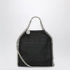 Stella McCartney Falabella mini tote bag in black crystal mesh