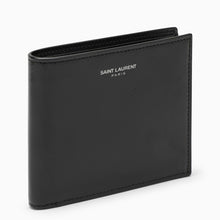  Saint Laurent Black leather bi-fold wallet