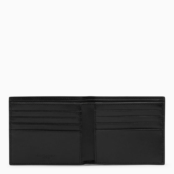 Saint Laurent Black leather bi-fold wallet