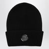 Moncler X Edward Enninful Black wool beanie
