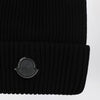 Moncler X Edward Enninful Black wool beanie