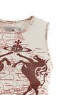 Vivienne Westwood Horses 90s Vest Top