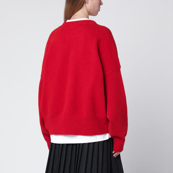 Róhe Red wool blend sweater
