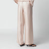 Róhe Light pink silk trousers