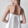 Róhe Optical white peplum bustier