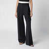 Róhe Black Trousers with Boxer Detail