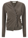 Rohe Asymmetrical Twisted Ballet Cardigan