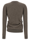 Rohe Asymmetrical Twisted Ballet Cardigan