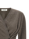 Rohe Asymmetrical Twisted Ballet Cardigan